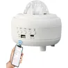Lampka nocna projektor gwiazd rzutnik zorza nieba głośnik bluetooth