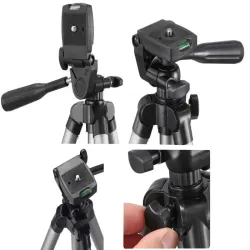 Statyw fotograficzny 4w1 tripod pilot bluetooth uchwyt na telefon-5907451334614