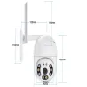 Kamera zewnętrzna obrotowa ip wifi full hd zoom podczerwień karta SD