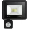 Halogen 20w 6000k naświetlacz reflektor led z czujnik ruchu zmierzchu