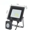 Halogen 20w 6000k naświetlacz reflektor led z czujnik ruchu zmierzchu