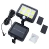 Lampa solarna 6cob z panelem słonecznym z czujnikiem ruchu i zmierzchu