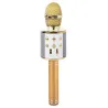 Mikrofon bezprzewodowy bluetooth głośnik karaoke modulator głosu