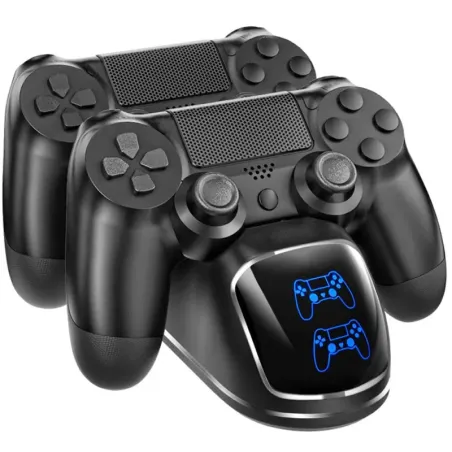 Ładowarka stacja dokująca do pad-ów konsoli ps4 na 2 kontrolery-5907451330258