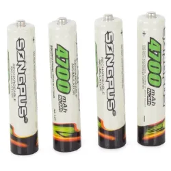 Akumulatorki AA R6 paluszki opakowanie 4szt do lampek solarnych