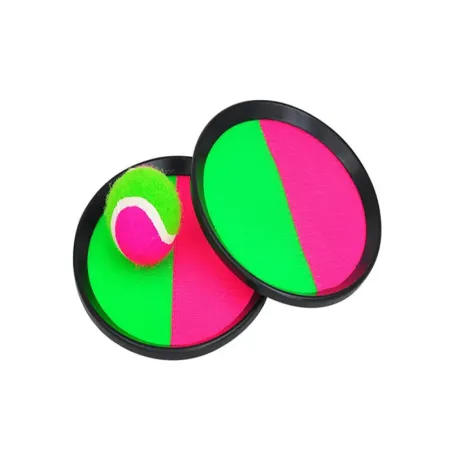Catch ball gra na rzepy rzucaj i łap zestaw do gry paletki i piłka-5907451347850