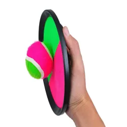 Catch ball gra na rzepy rzucaj i łap zestaw do gry paletki i piłka