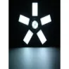 Lampa warsztatowa 80W sufitowa składana żarówka led mocna e27 135 led