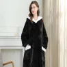 Ciepła bluza XXL z kapturem koc duża oversize miękka szlafrok długa-5907451366134
