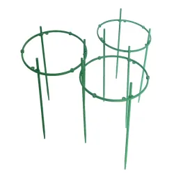 Podpora do roślin zestaw 3 obręczy kwiatów doniczkowych pierścieniowa-5907451350591-64803