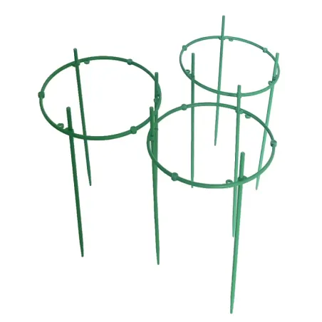 Podpora do roślin zestaw 3 obręczy kwiatów doniczkowych pierścieniowa-5907451350591