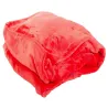Koc xxl 140x200cm czerwony z rękawami polar ciepła bluza szlafrok-5907451339107-64926