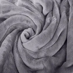 Koc xxl 140x200cm szary z rękawami polar ciepła bluza szlafrok-5907451339084-64950