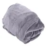 Koc xxl 140x200cm szary z rękawami polar ciepła bluza szlafrok-5907451339084-64951
