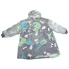 Ciepła bluza szary kocyk dla dziecka junior 2w1 świecąca w ciemności-5907451339060-64958