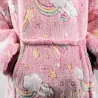 Ciepła bluza różowy kocyk dla dziecka junior 2w1 świecący w ciemności-5907451339053-64970