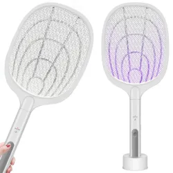 Elektryczna łapka packa na muchy owady i lampa owadobójcza uv 2w1 USB-5907451331293-6105