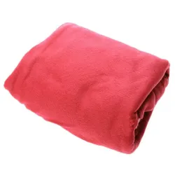 Koc z rękawami xxl czerwony polar ciepła bluza szlafrok podomka-5907451305263