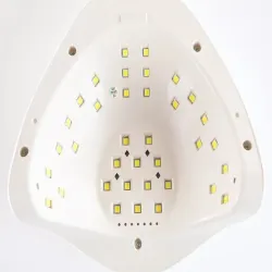 Lampa do paznokci 46 led uv 150w do hybryd żeli mocna sun x5 max lcd-5907451368442