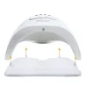 Lampa do paznokci 46 led uv 150w do hybryd żeli mocna sun x5 max lcd-5907451368442