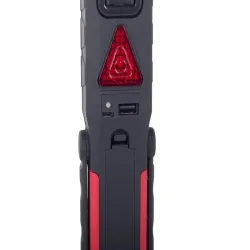 Lampa latarka warsztatowa 3w1 led cob akumulator z lampą ostrzegawczą-5907451324998