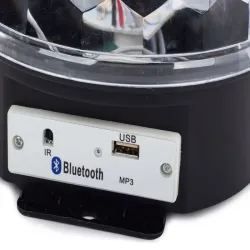 Kula led dyskotekowa mp3 usb projektor bluetooth disco laser magic-5907451327401