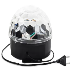 Kula led dyskotekowa mp3 usb projektor bluetooth disco laser magic-5907451327401