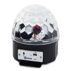 Kula led dyskotekowa mp3 usb projektor bluetooth disco laser magic-5907451327401