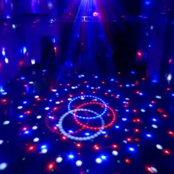 Kula led dyskotekowa mp3 usb projektor bluetooth disco laser magic-5907451327401