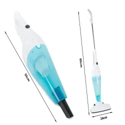 Odkurzacz 2w1 600w pionowy bezworkowy i ręczny z filtrem hepa-5907451327968