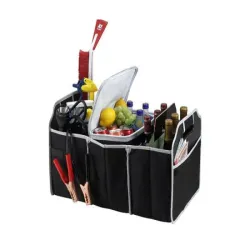 Organizer torba do samochodu bagażnika kufer abs z 3 przegródkami-5907451305935