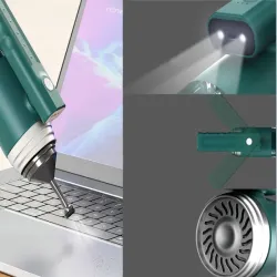 Odkurzacz samochodowy bezprzewodowy ręczny 120w akumulatorowy do auta-5907451364116