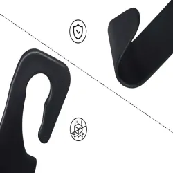 Wieszak haczyk uchwyt na zagłówek fotela na torbę zakupy do samochodu-5907451352342