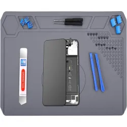 Mata 35x25cm silikonowa serwisowa lutowania organizer duża podkładka-5907451368497