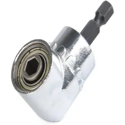Adapter kątowy nasadka do wkrętarki uchwyt 1/4" HEX (6.35 mm) kolanko-5907451343678