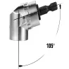 Adapter kątowy nasadka do wkrętarki uchwyt 1/4" HEX (6.35 mm) kolanko-5907451343678