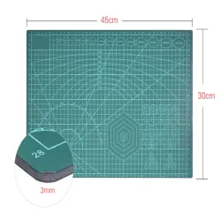 Mata do cięcia samogojąca A3 30x45cm modelarska dwustronna zielona-5907451342930