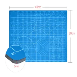 Mata do cięcia samogojąca A3 30x45cm modelarska dwustronna niebieska-5907451342947