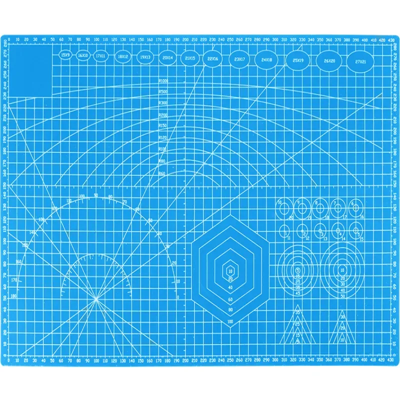 Mata do cięcia samogojąca A3 30x45cm modelarska dwustronna niebieska-5907451342947