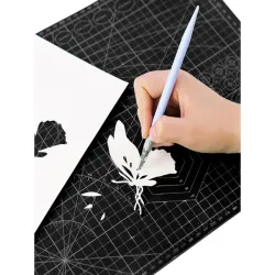 Mata do cięcia samogojąca A3 30x45cm modelarska dwustronna czarna-5907451342954