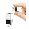 Adapter otg przejściówka usb-a do usb-c typ-c niewielki i praktyczny-5907451341872