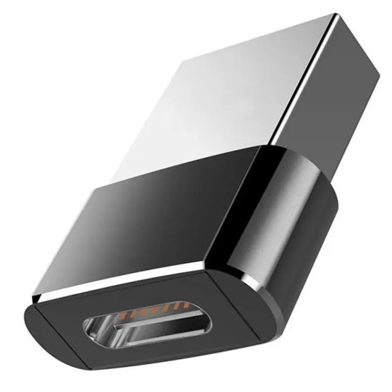 Adapter otg przejściówka usb-a do usb-c typ-c niewielki i praktyczny-5907451341872