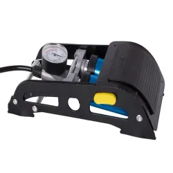 Pompka samochodowa nożna końcówki do roweru auto piłek materacy etc.-5907451352656