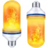 Żarówka led imitująca żywy płomień e27 9w ozdobna pochodnia led-5907451332832