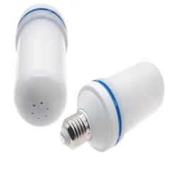 Żarówka led imitująca żywy płomień e27 9w ozdobna pochodnia led-5907451332832