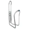 Uchwyt do roweru aluminiowy srebrny koszyk na bidon butelkę napój-5907451356050