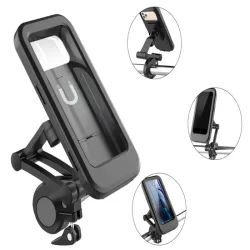 Uchwyt rowerowy na telefon do telefonu wodoodporny zamykany obrotowy-5907451358122