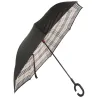 Parasol parasolka odwrócony składany odwrotnie mocne druty solidny stojący-5907451358061