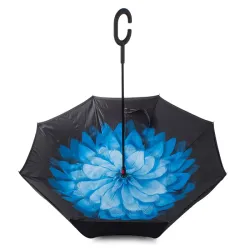Parasol parasolka odwrócony składany odwrotnie mocne druty solidny-5907451358054