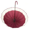 Elegancki duży parasol automatyczny mocny xxl antypoślizgowa rączka-5907451356388